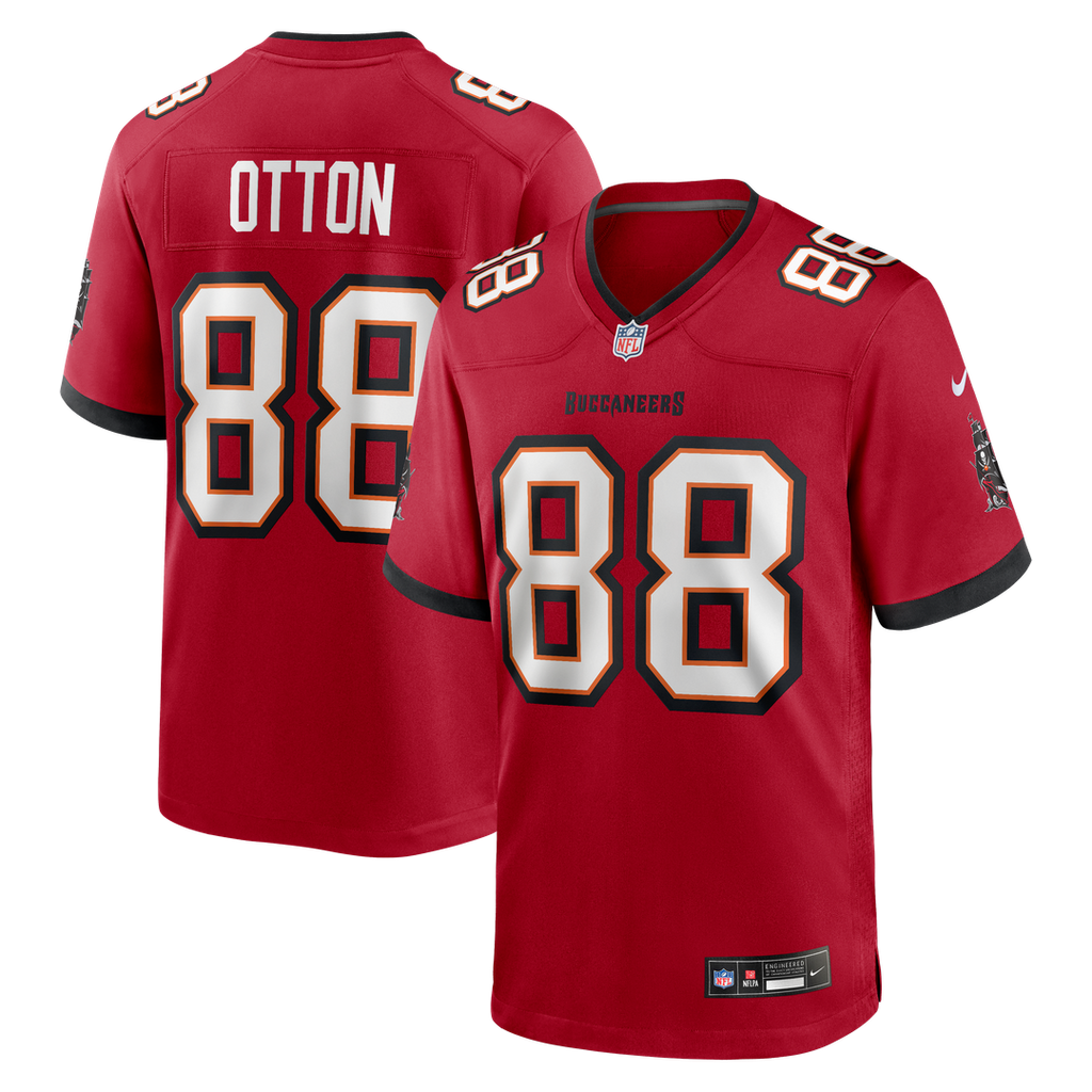 Cade Otton Tampa Bay Buccaneers Nike Game Player Jersey - Red Official NFL Team Apparel Football Fan Gear
