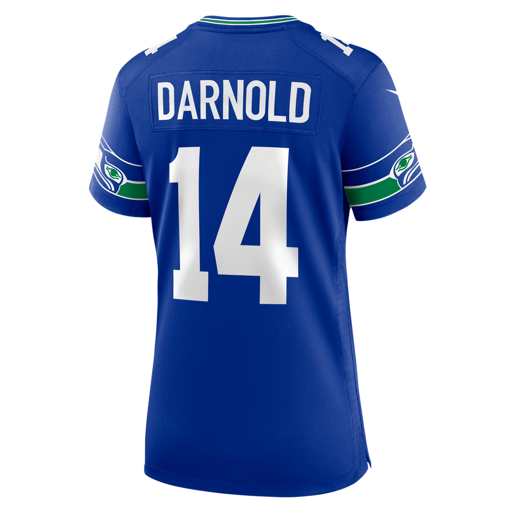 Sam Darnold Seattle Seahawks Nike Women's Alternate Game Jersey - Royal Official NFL Team Apparel Football Fan Gear