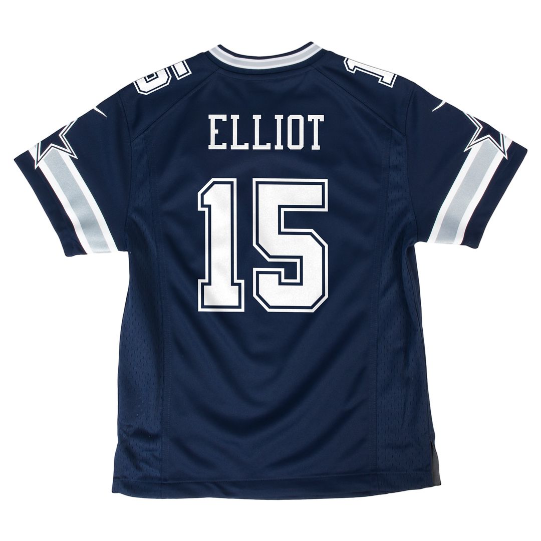 Ezekiel Elliott Dallas Cowboys Nike Youth Game Jersey - Navy Official NFL Team Apparel Football Fan Gear