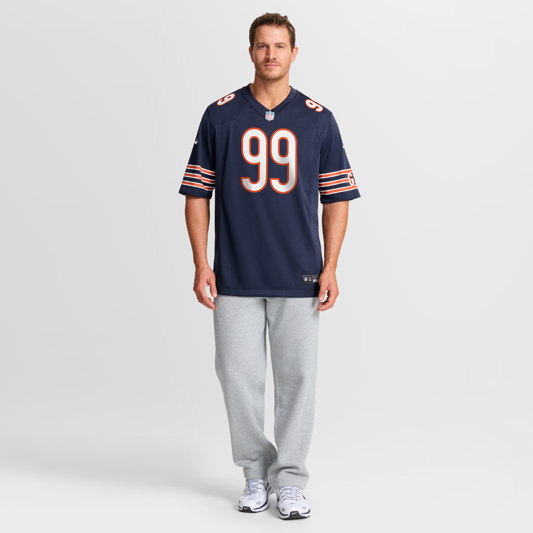 Gervon Dexter Sr Chicago Bears Nike Team Game Jersey - Navy Official NFL Team Apparel Football Fan Gear