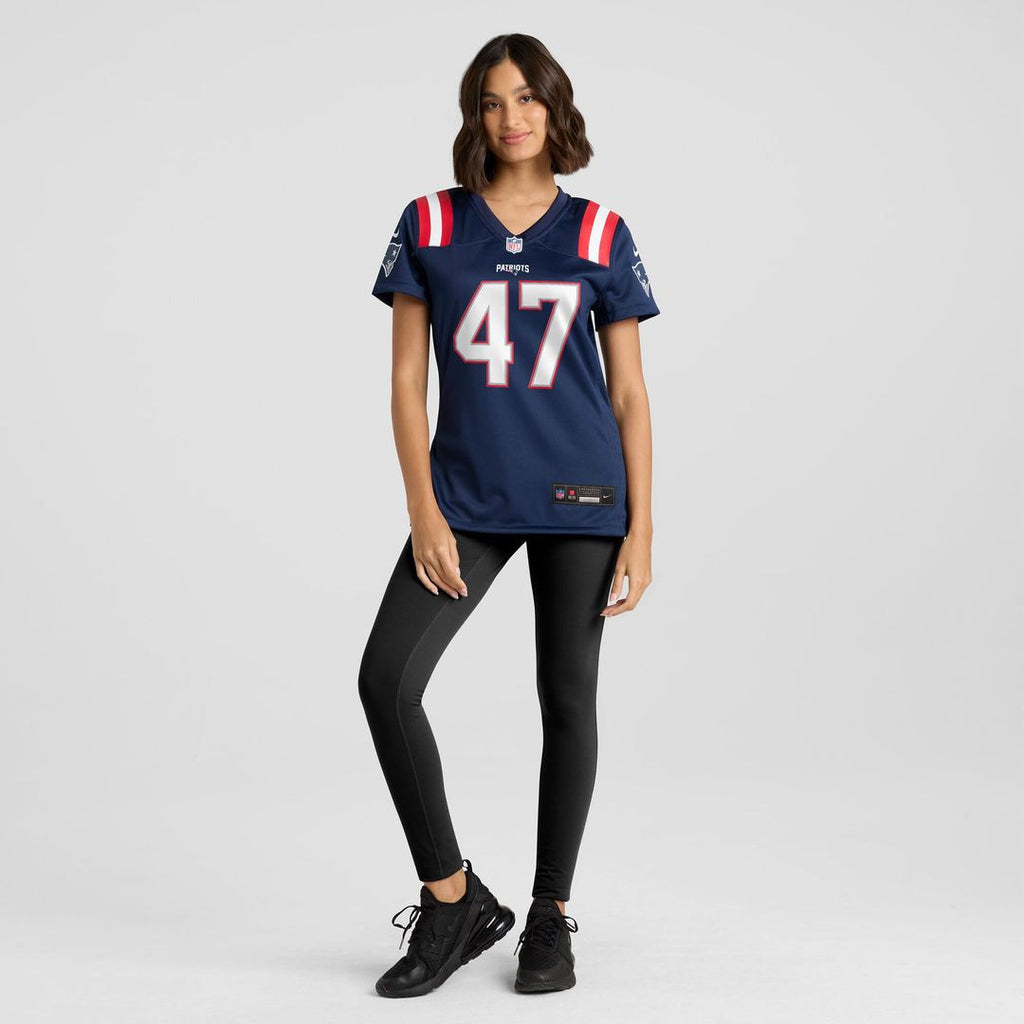Julian Ashby New England Patriots Nike Women's Team Game Jersey - Navy Official NFL Team Apparel Football Fan Gear