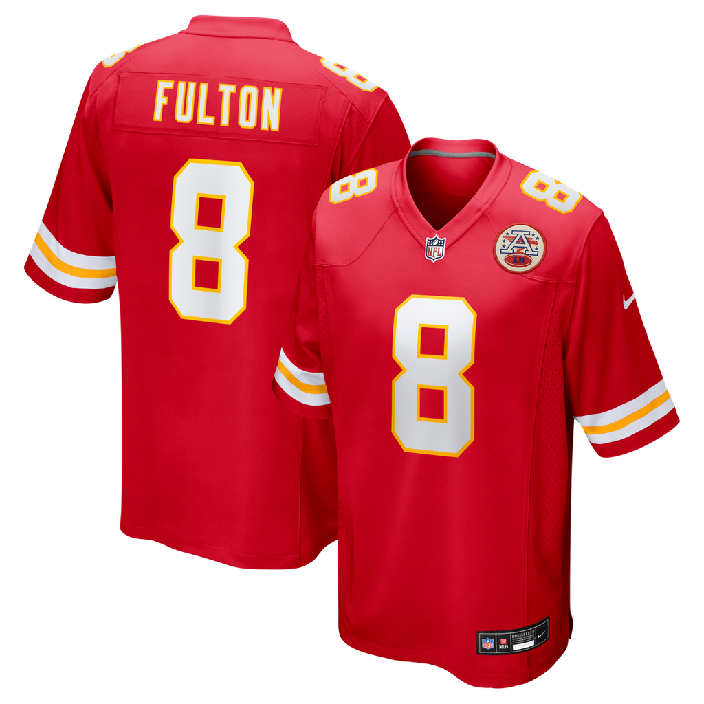 Kristian Fulton Kansas City Chiefs Nike Team Game Jersey - Red Official NFL Team Apparel Football Fan Gear