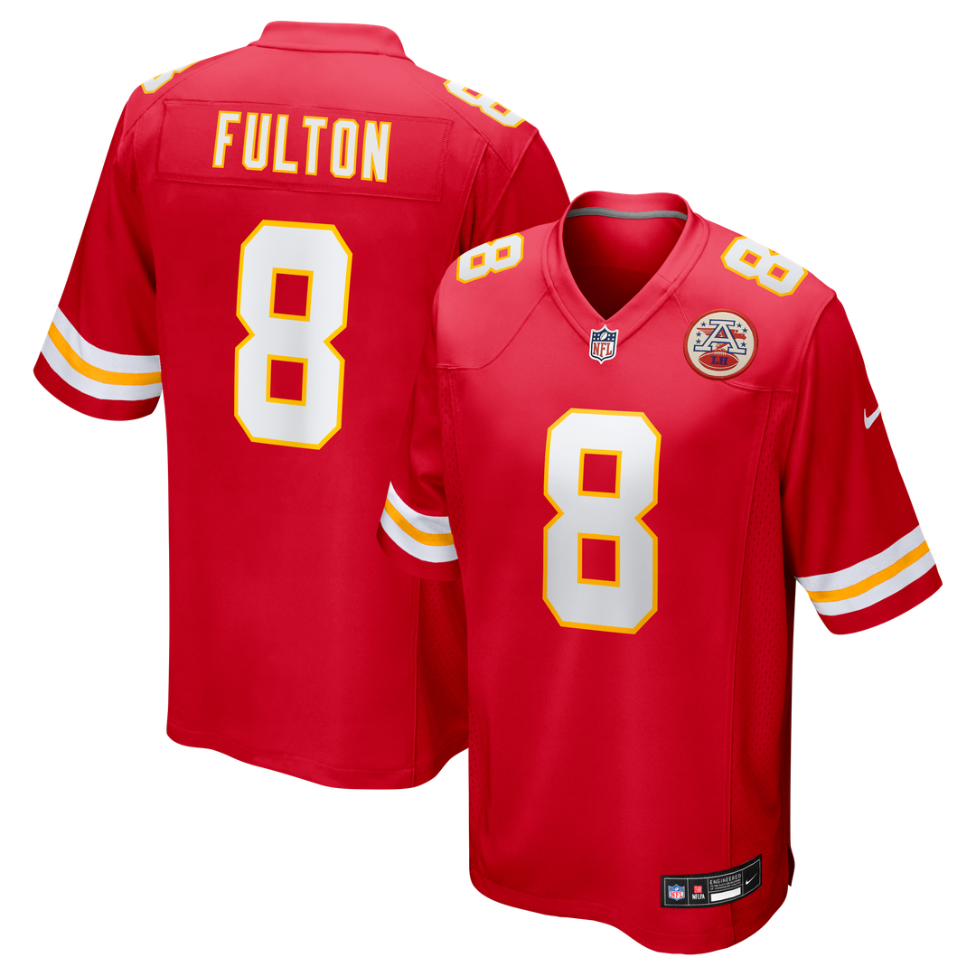 Kristian Fulton Kansas City Chiefs Nike Team Game Jersey - Red Official NFL Team Apparel Football Fan Gear