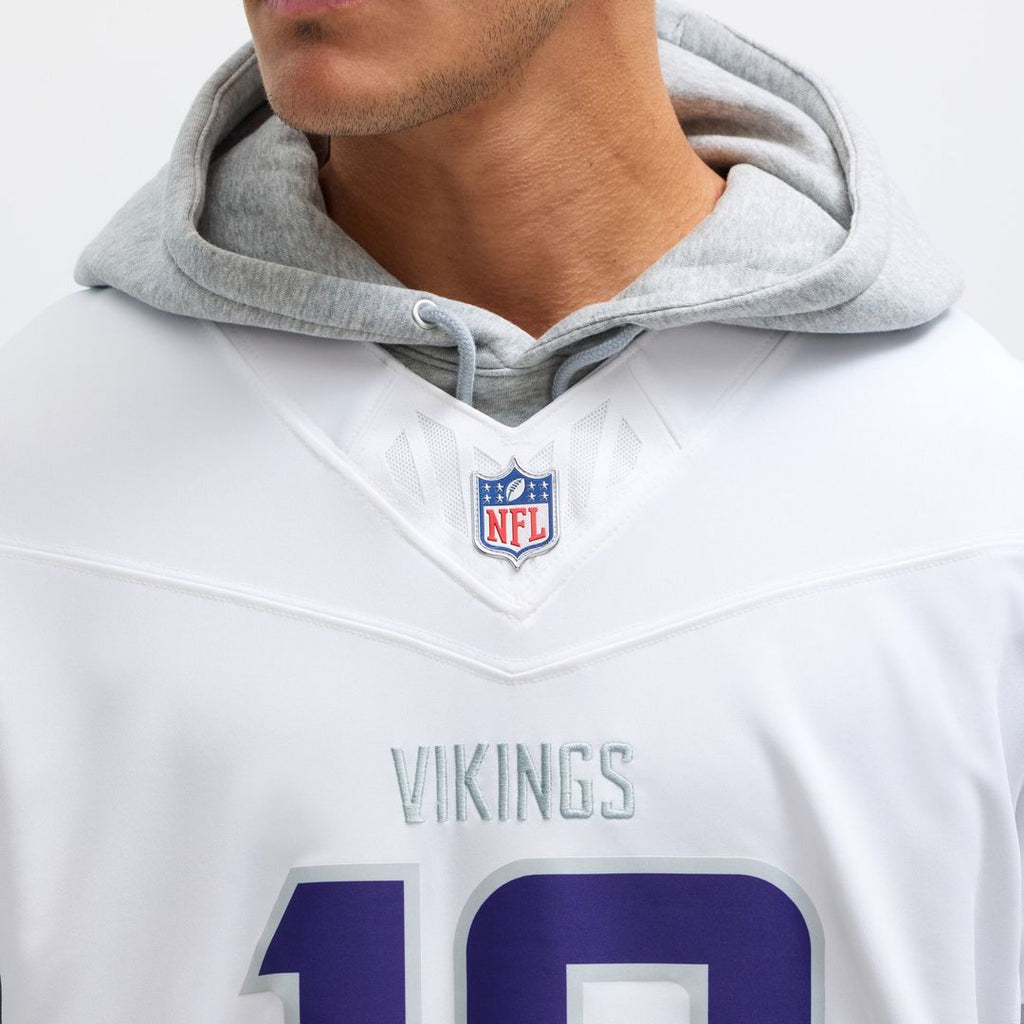 Justin Jefferson Minnesota Vikings Nike Alternate Vapor F.U.S.E. Limited Jersey - White Official NFL Team Apparel Football Fan Gear