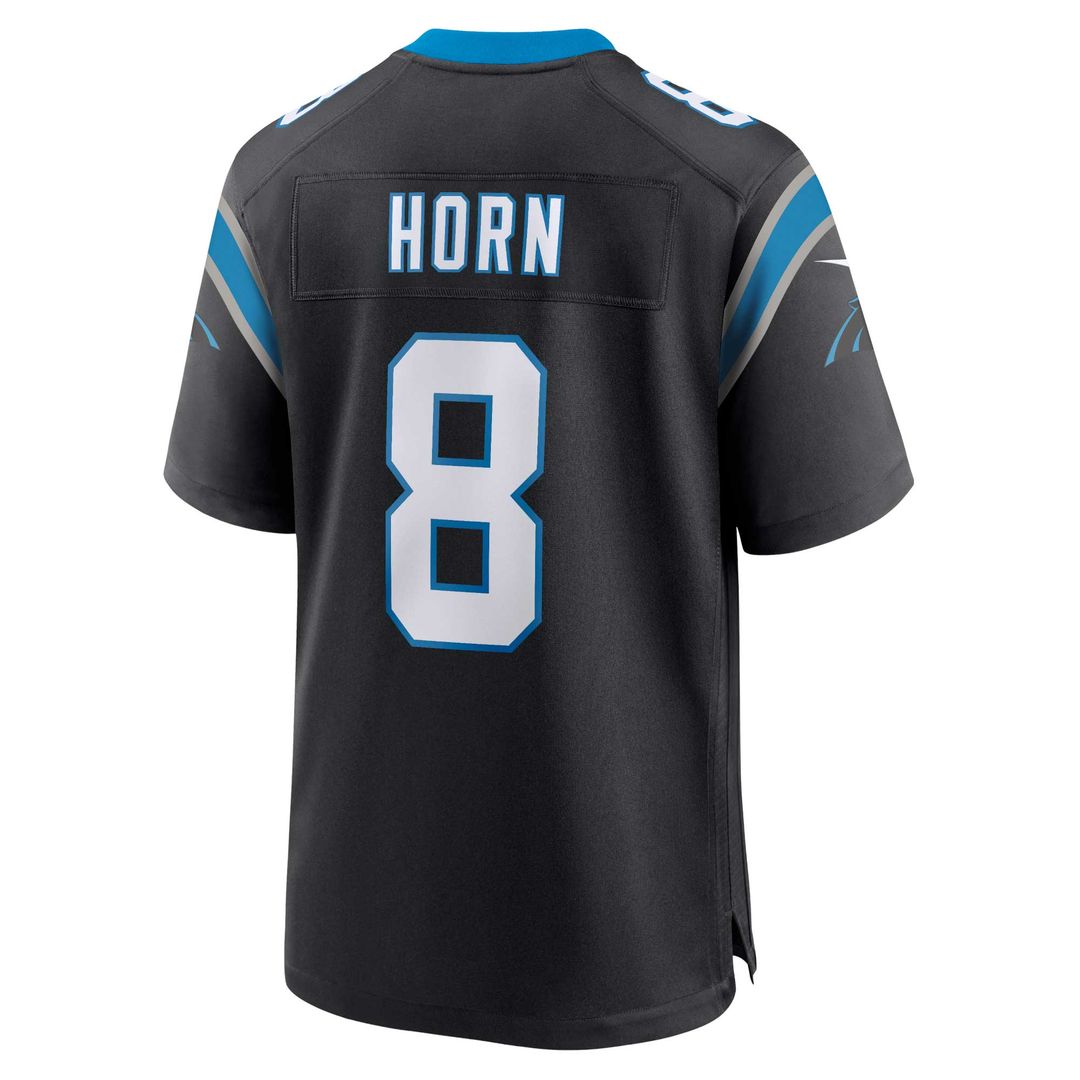 Jaycee Horn Carolina Panthers Nike Game Jersey - Black Official NFL Team Apparel Football Fan Gear