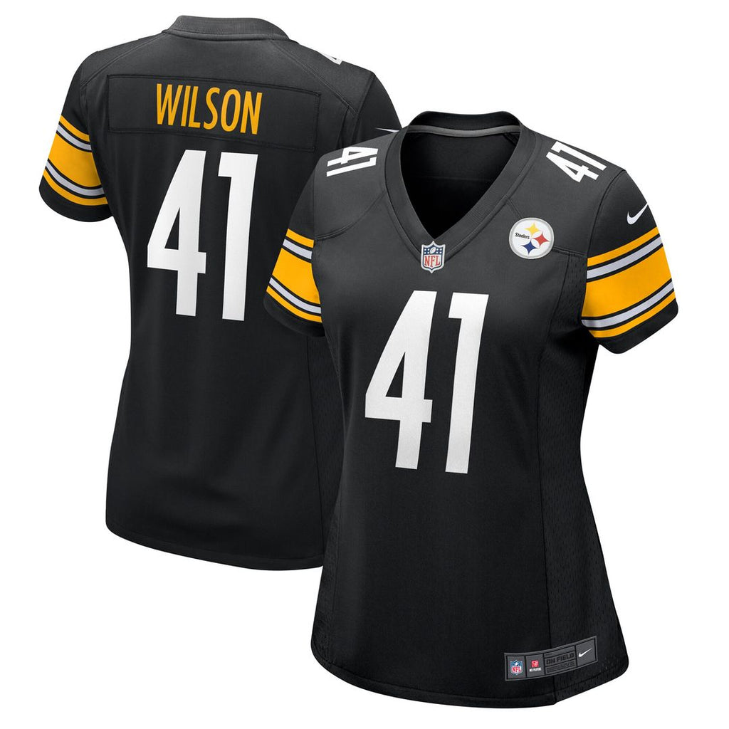 Payton Wilson Pittsburgh Steelers Nike Women's Team Game Jersey - Black Official NFL Team Apparel Football Fan Gear