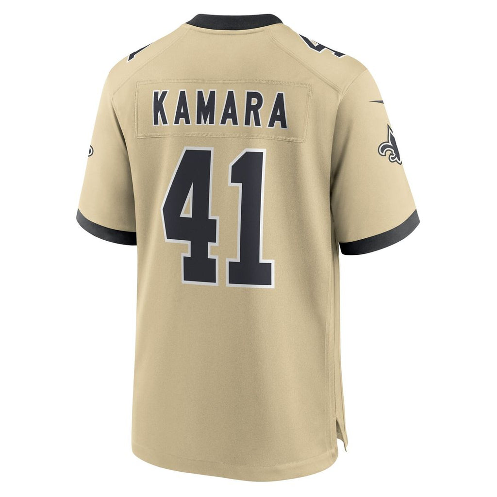Alvin Kamara New Orleans Saints Nike Game Jersey - Black Official NFL Team Apparel Football Fan Gear