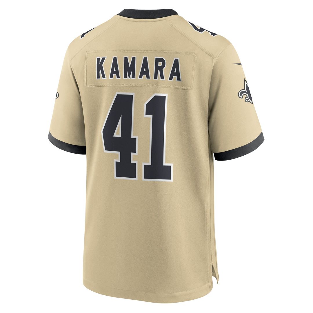 Alvin Kamara New Orleans Saints Nike Game Jersey - Black Official NFL Team Apparel Football Fan Gear