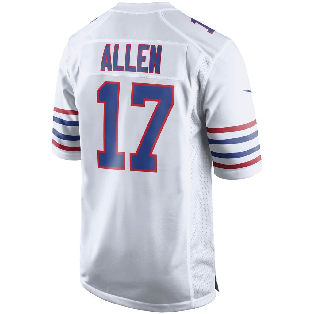 Josh Allen Buffalo Bills Nike Alternate Game Player Jersey - White Official NFL Team Apparel Football Fan Gear