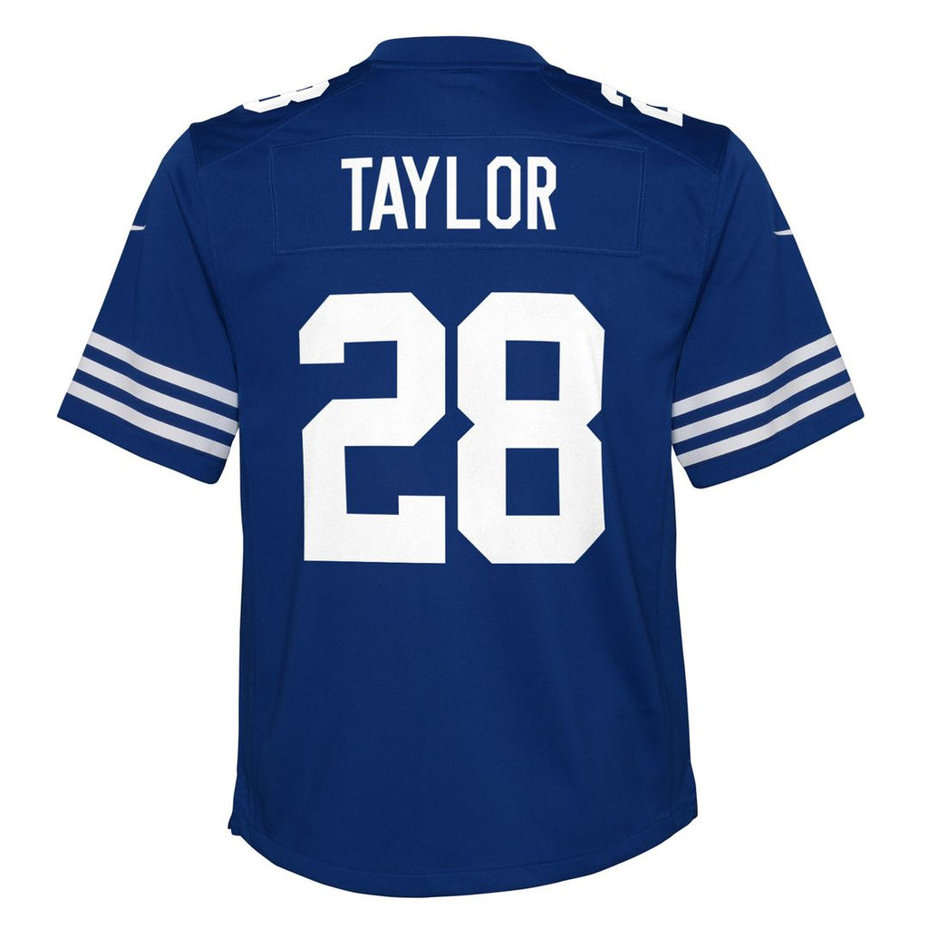 Jonathan Taylor Indianapolis Colts Nike Youth Game Jersey - Royal Official NFL Team Apparel Football Fan Gear