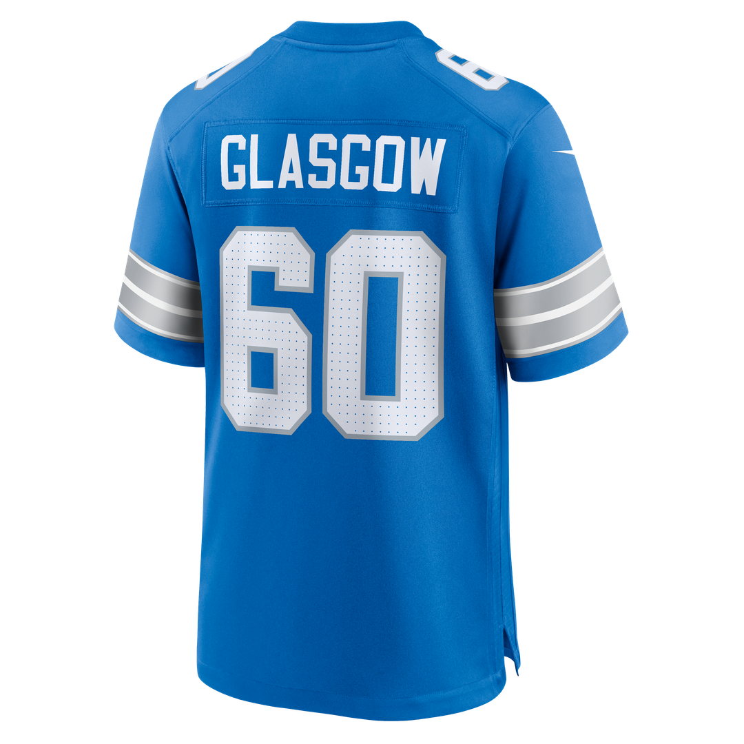 Graham Glasgow Detroit Lions Nike Team Game Jersey - Blue Official NFL Team Apparel Football Fan Gear
