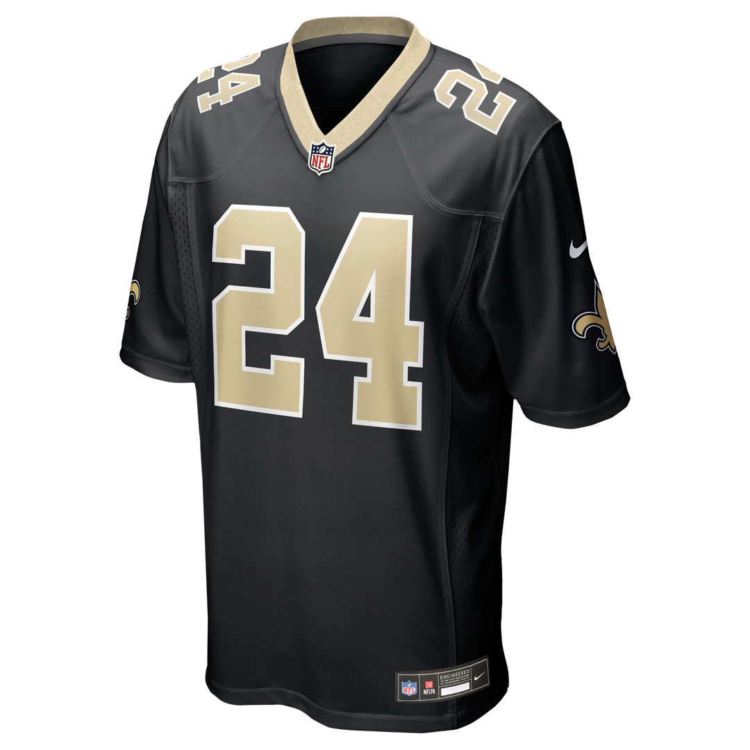 Devin Neal New Orleans Saints Nike Team Game Jersey - Black Official NFL Team Apparel Football Fan Gear