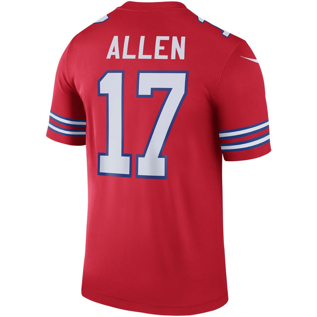 Josh Allen Buffalo Bills Nike Legend Player Performance Top - Red NFL Fan Gear Popular Style