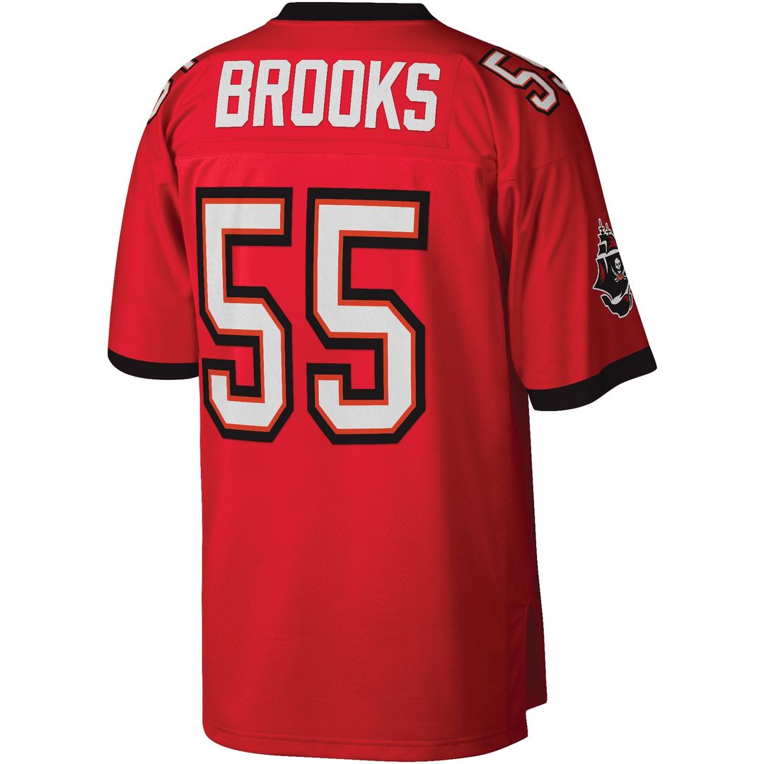 Derrick Brooks Tampa Bay Buccaneers Mitchell & Ness Legacy Replica Jersey - Orange Official NFL Team Apparel Football Fan Gear