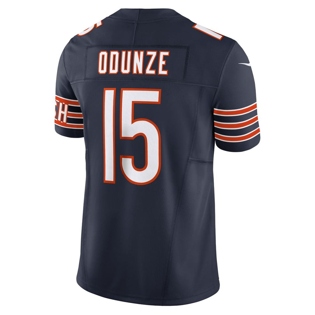 Rome Odunze Chicago Bears Nike Vapor F.U.S.E. Limited Jersey - Navy Official NFL Team Apparel Football Fan Gear