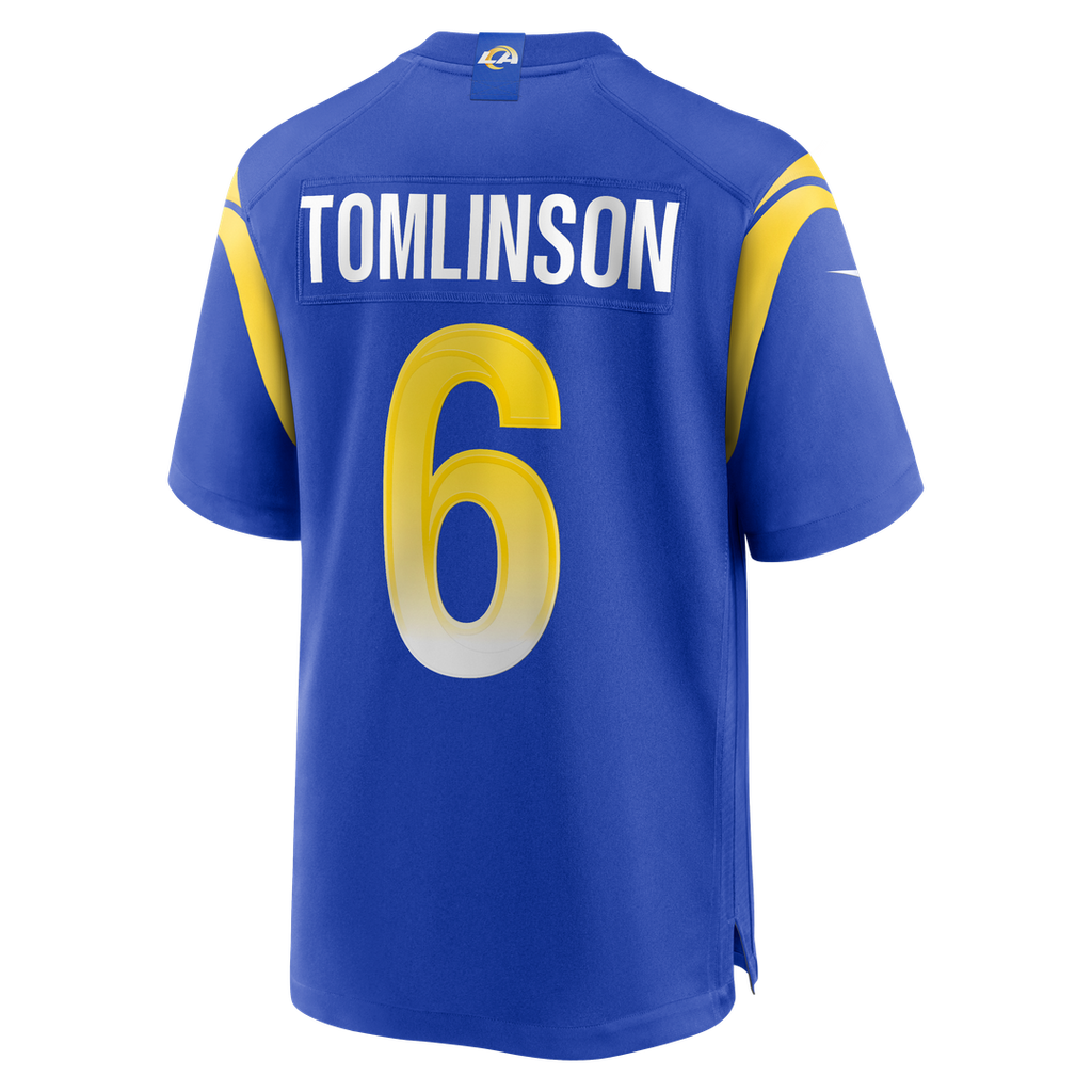 Tre'Vius Hodges-Tomlinson Los Angeles Rams Nike Team Game Jersey - Royal Official NFL Team Apparel Football Fan Gear