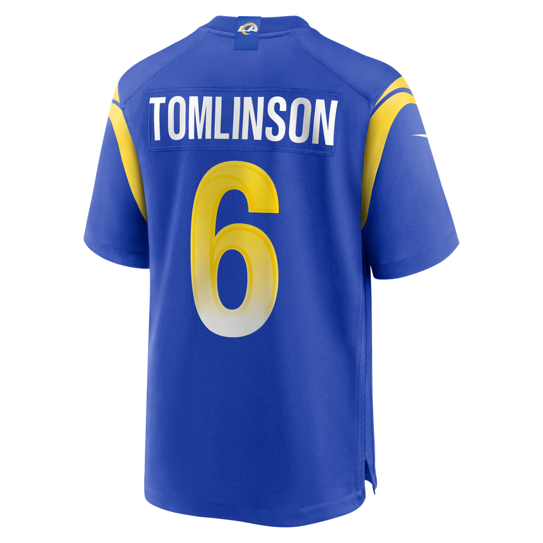 Tre'Vius Hodges-Tomlinson Los Angeles Rams Nike Team Game Jersey - Royal Official NFL Team Apparel Football Fan Gear