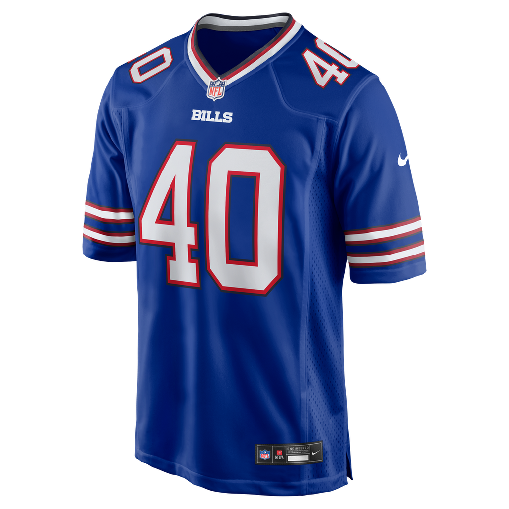Matthew Wright Buffalo Bills Nike Team Game Jersey - Royal Official NFL Team Apparel Football Fan Gear