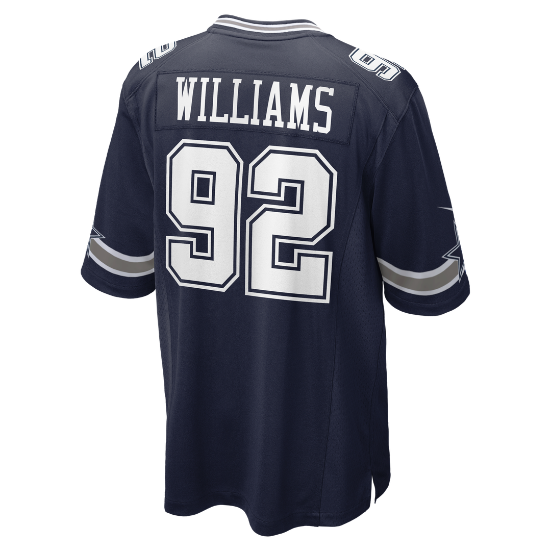 Quinnen Williams Dallas Cowboys Nike Team Game Jersey - Navy Official NFL Team Apparel Football Fan Gear