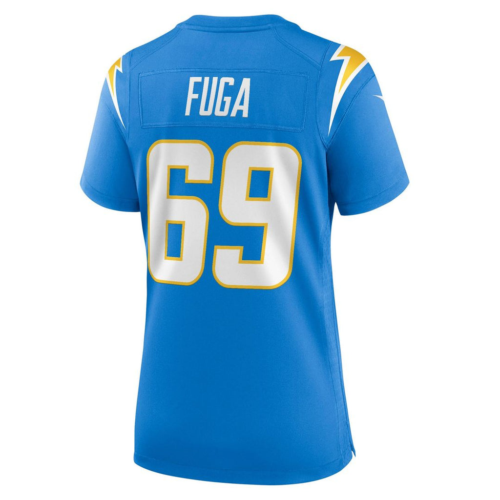 Josh Fuga Los Angeles Chargers Nike Women's Team Game Jersey - Powder Blue Official NFL Team Apparel Football Fan Gear