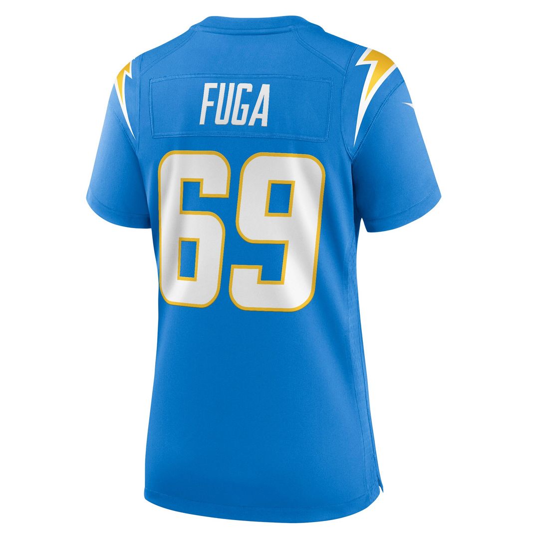 Josh Fuga Los Angeles Chargers Nike Women's Team Game Jersey - Powder Blue Official NFL Team Apparel Football Fan Gear