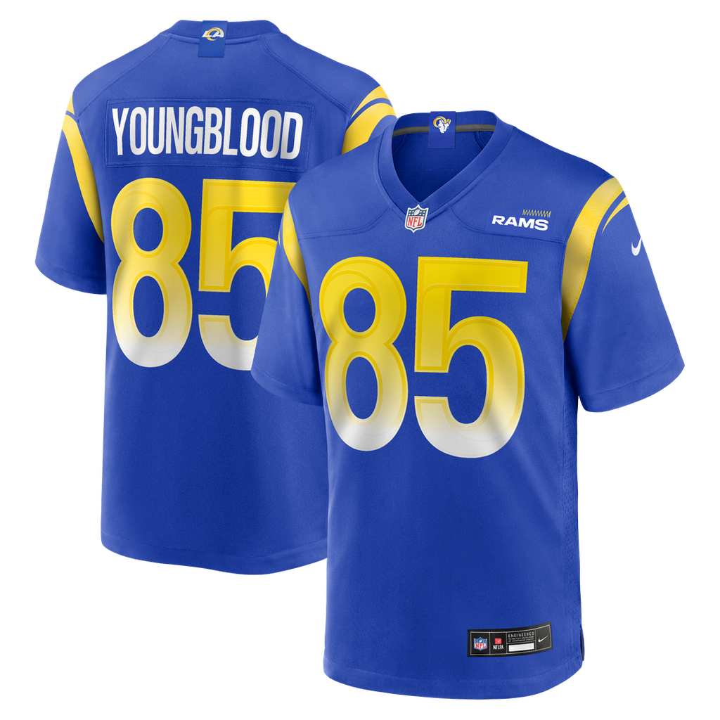 Jack Youngblood Los Angeles Rams Nike Game Retired Player Jersey - Royal Official NFL Team Apparel Football Fan Gear
