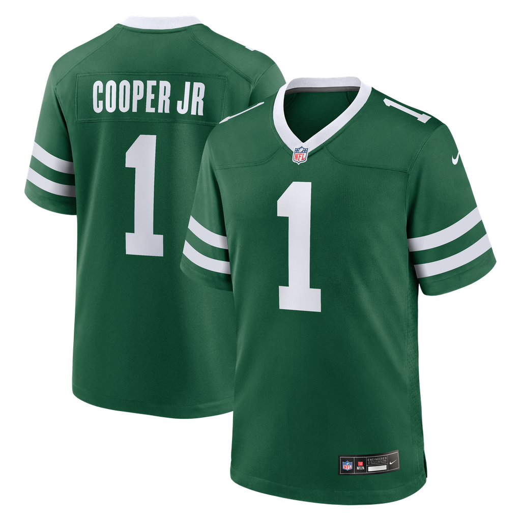 Omar Cooper Jr. New York Jets Nike 2026 NFL Draft First Round Pick No. 30 Team Game Jersey - Legacy Green Official NFL Team Apparel Football Fan Gear