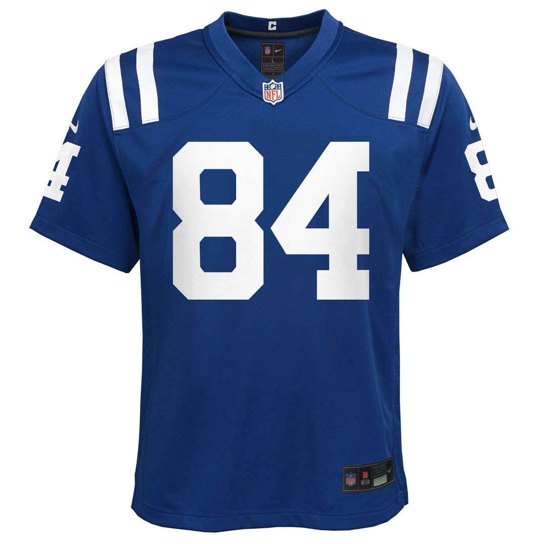 Tyler Warren Indianapolis Colts Nike Youth Team Game Jersey - Royal Official NFL Team Apparel Football Fan Gear