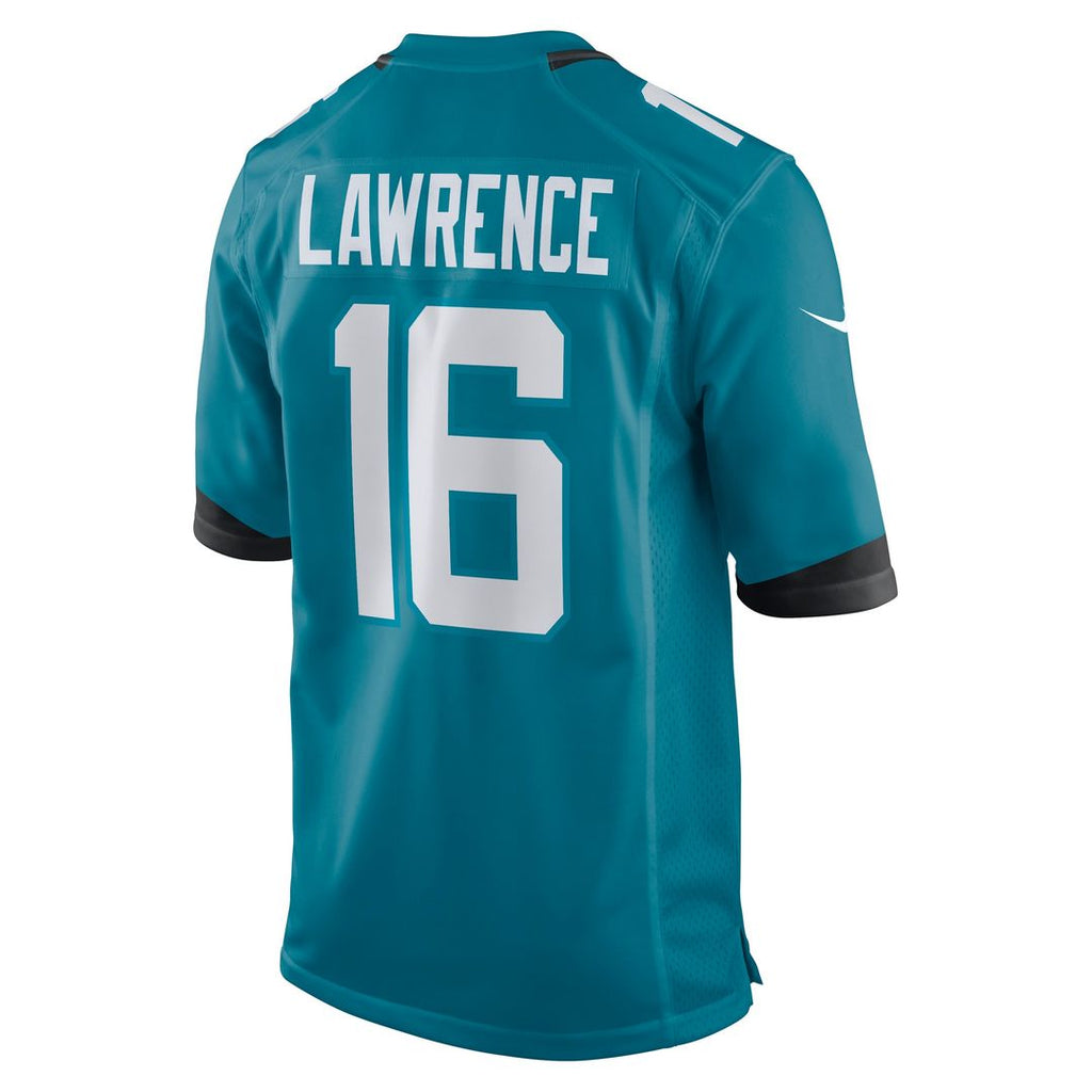 Trevor Lawrence Jacksonville Jaguars Nike Youth Game Jersey - Teal Official NFL Team Apparel Football Fan Gear