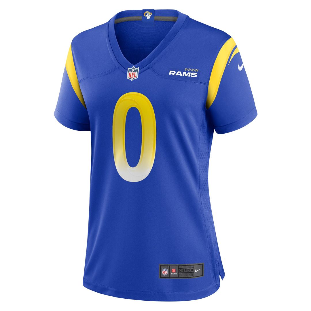 Byron Young Los Angeles Rams Nike Women's Home Game Jersey - Royal Official NFL Team Apparel Football Fan Gear