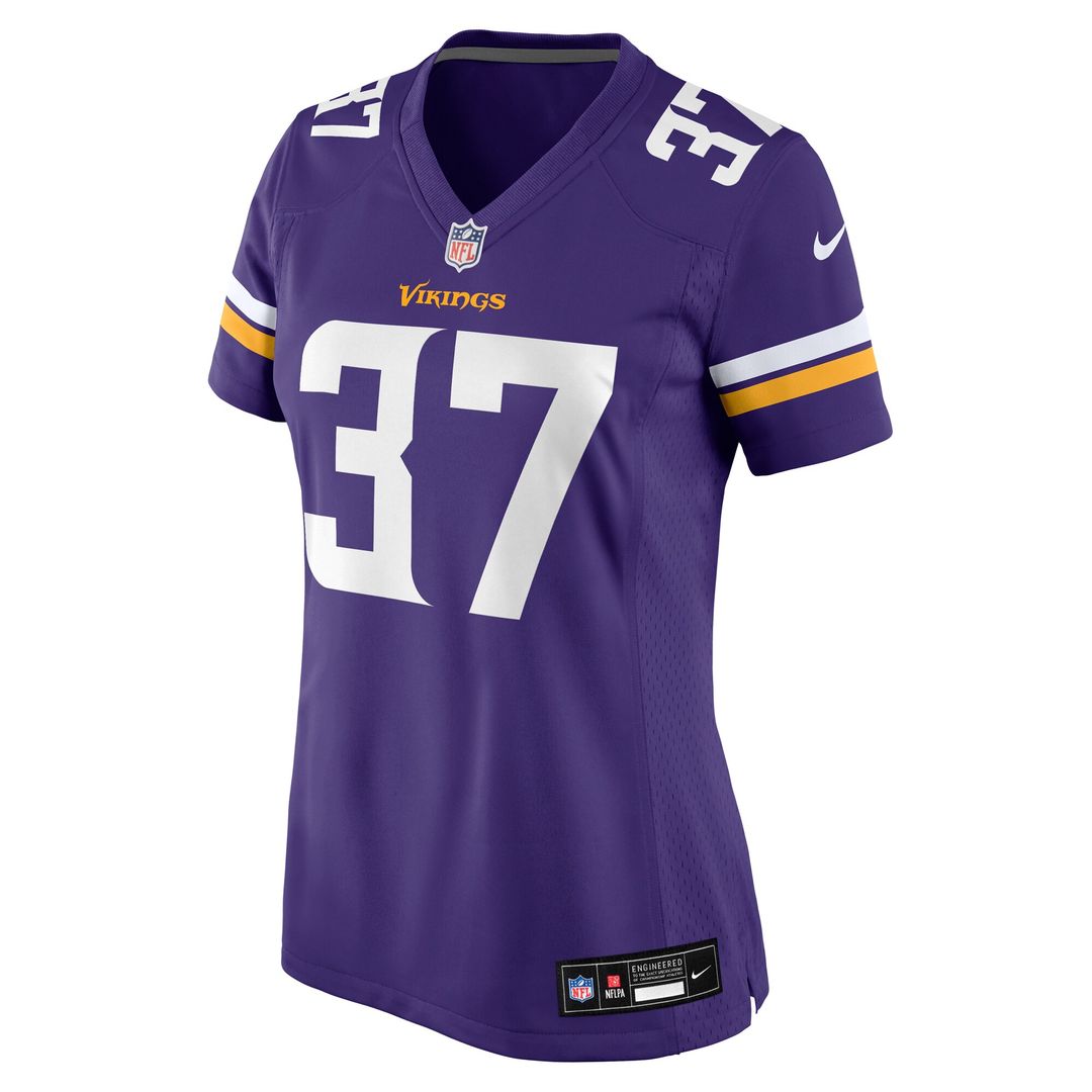 Tavierre Thomas Minnesota Vikings Nike Women's Team Game Jersey - Purple Official NFL Team Apparel Football Fan Gear