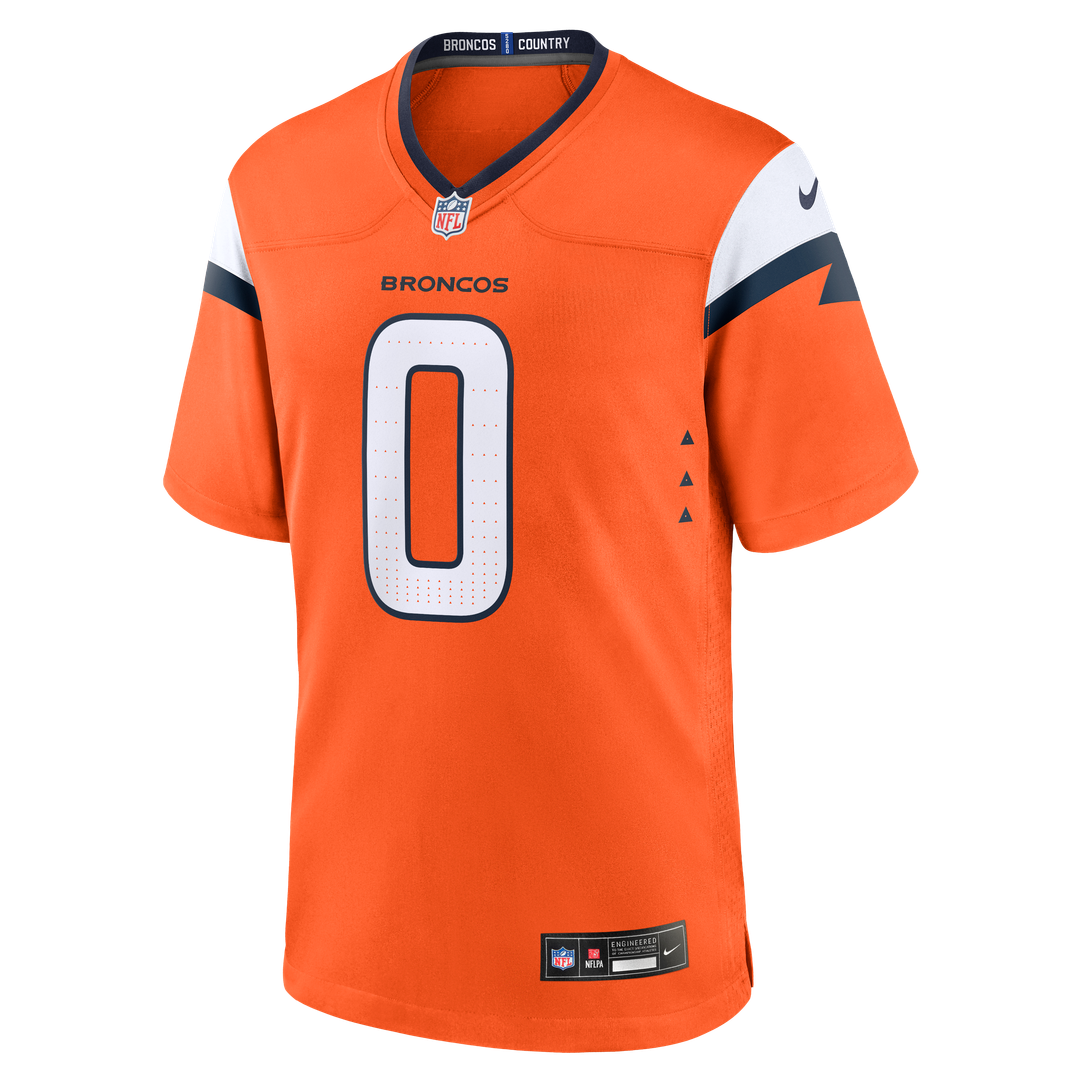 Jonathon Cooper Denver Broncos Nike Team Game Jersey - Orange Official NFL Team Apparel Football Fan Gear