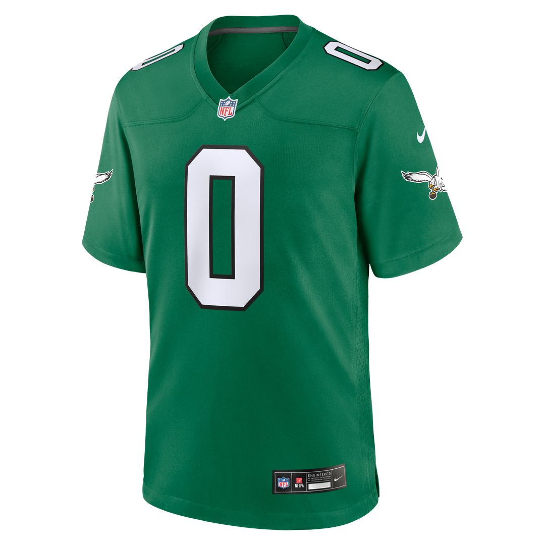 Marquise Brown Philadelphia Eagles Nike Alternate 2 Game Jersey - Kelly Green Official NFL Team Apparel Football Fan Gear