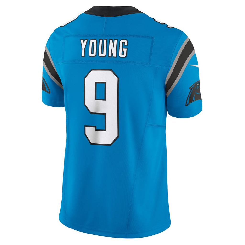 Bryce Young Carolina Panthers Nike Vapor F.U.S.E. Limited Jersey - Blue Official NFL Team Apparel Football Fan Gear