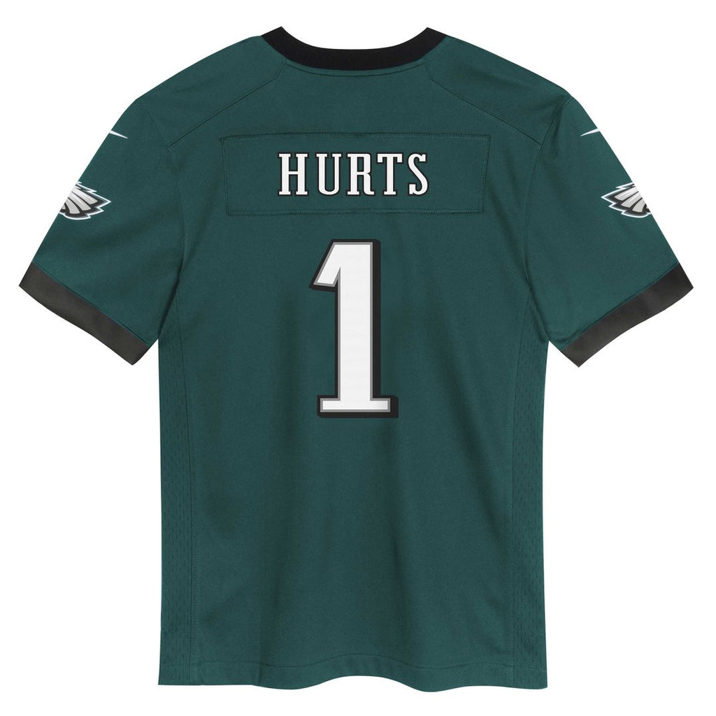 Jalen Hurts Philadelphia Eagles Nike Preschool Team Game Jersey - Midnight Green Official NFL Team Apparel Football Fan Gear