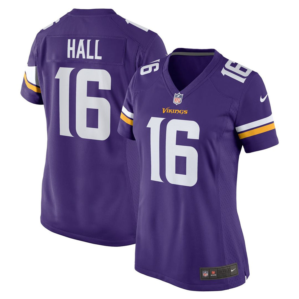 Jaren Hall Minnesota Vikings Nike Women's Game Jersey - Purple Official NFL Team Apparel Football Fan Gear