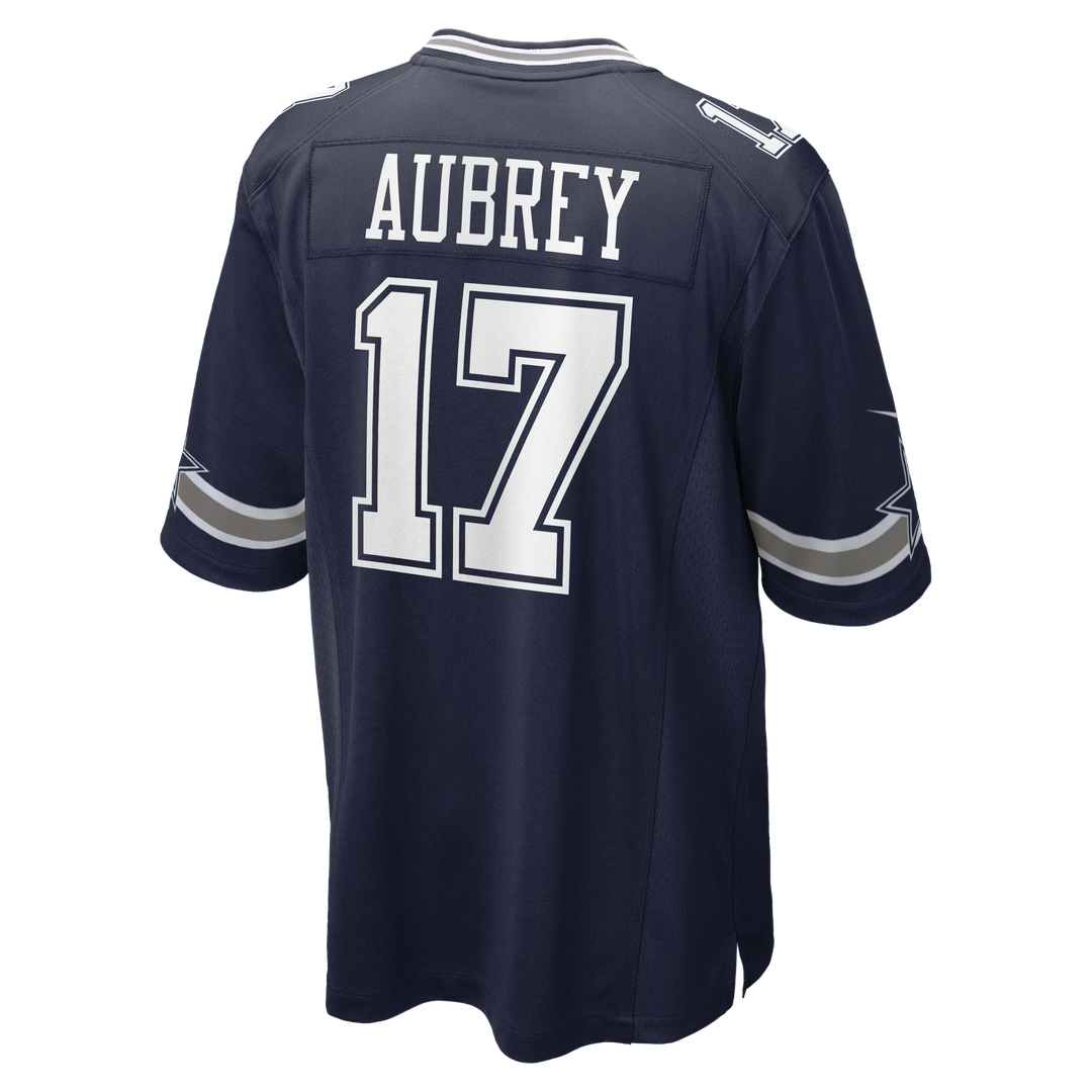 Brandon Aubrey Dallas Cowboys Nike Team Game Jersey - Navy Official NFL Team Apparel Football Fan Gear