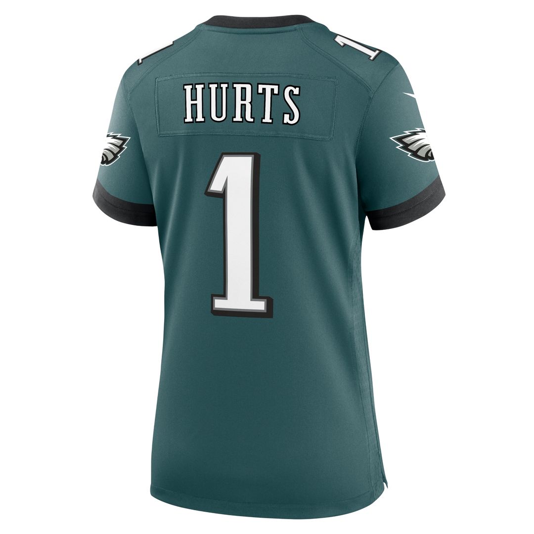 Jalen Hurts Philadelphia Eagles Nike Women's Team Game Jersey - Midnight Green Official NFL Team Apparel Football Fan Gear