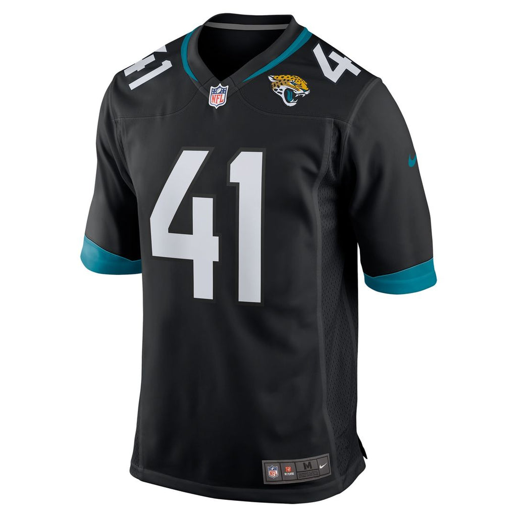 Josh Hines-Allen Jacksonville Jaguars Nike Alternate Game Jersey - Black Official NFL Team Apparel Football Fan Gear