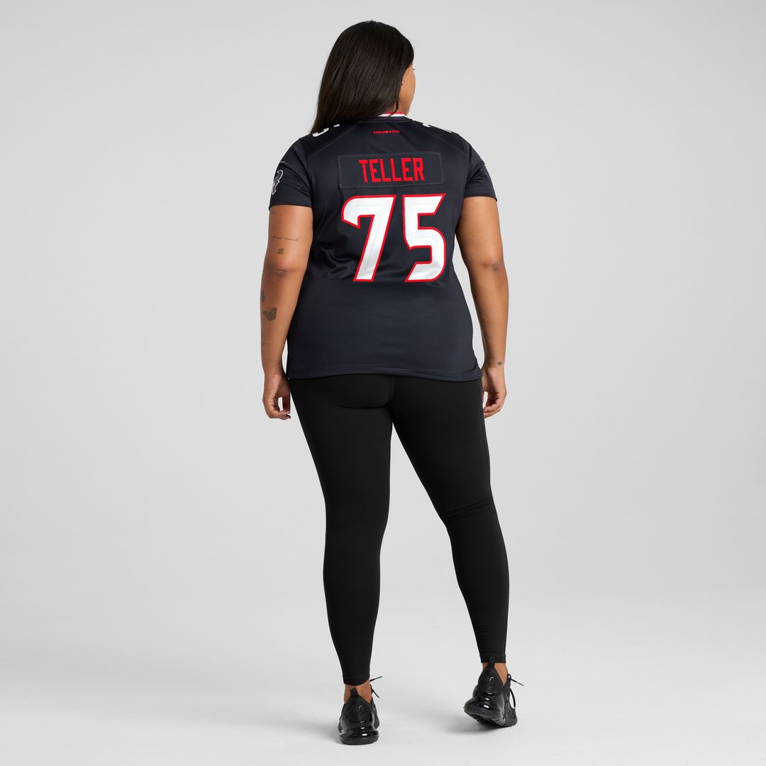 Wyatt Teller Houston Texans Nike Women's Team Game Jersey - Navy Official NFL Team Apparel Football Fan Gear
