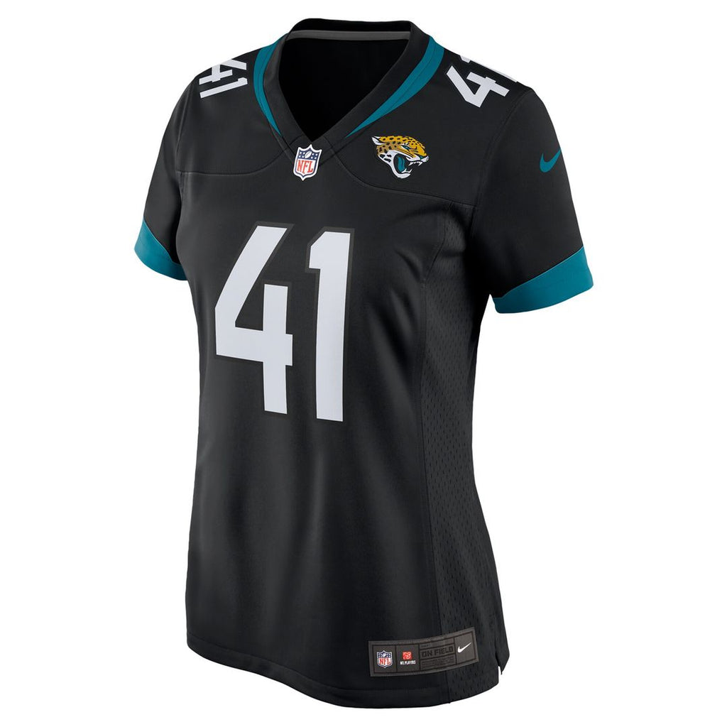 Josh Hines-Allen Jacksonville Jaguars Nike Women's Alternate Player Game Jersey - Black Official NFL Team Apparel Football Fan Gear