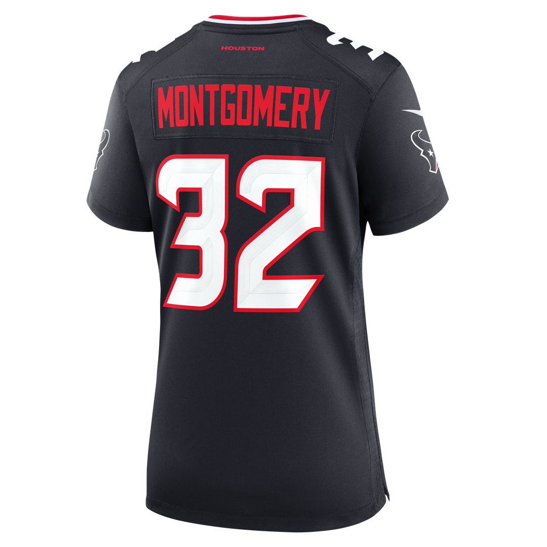 David Montgomery Houston Texans Nike Women's Game Jersey - Navy Official NFL Team Apparel Football Fan Gear