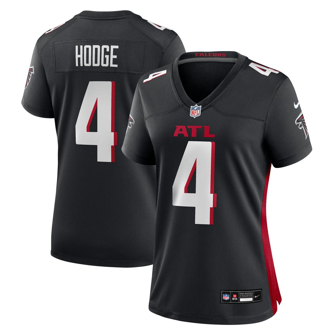 KhaDarel Hodge Atlanta Falcons Nike Women's Team Game Jersey - Black Official NFL Team Apparel Football Fan Gear