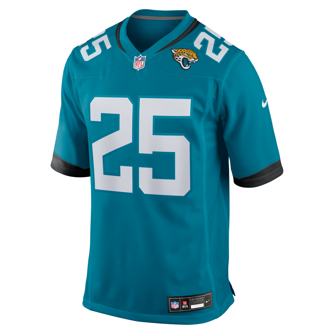 Rayuan Lane III Jacksonville Jaguars Nike Team Game Jersey - Teal Official NFL Team Apparel Football Fan Gear