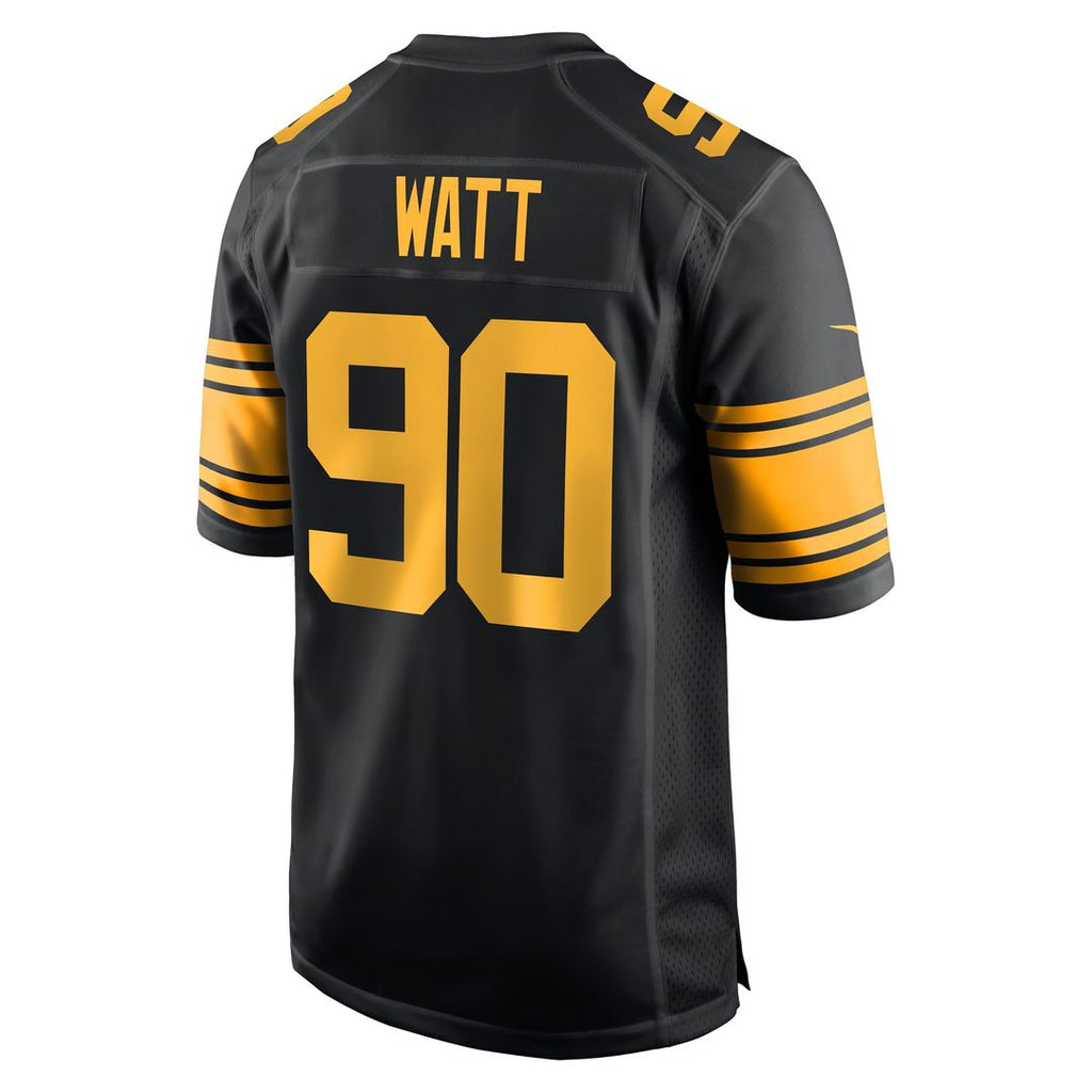 T.J. Watt Pittsburgh Steelers Nike Alternate Game Jersey - Black Official NFL Team Apparel Football Fan Gear