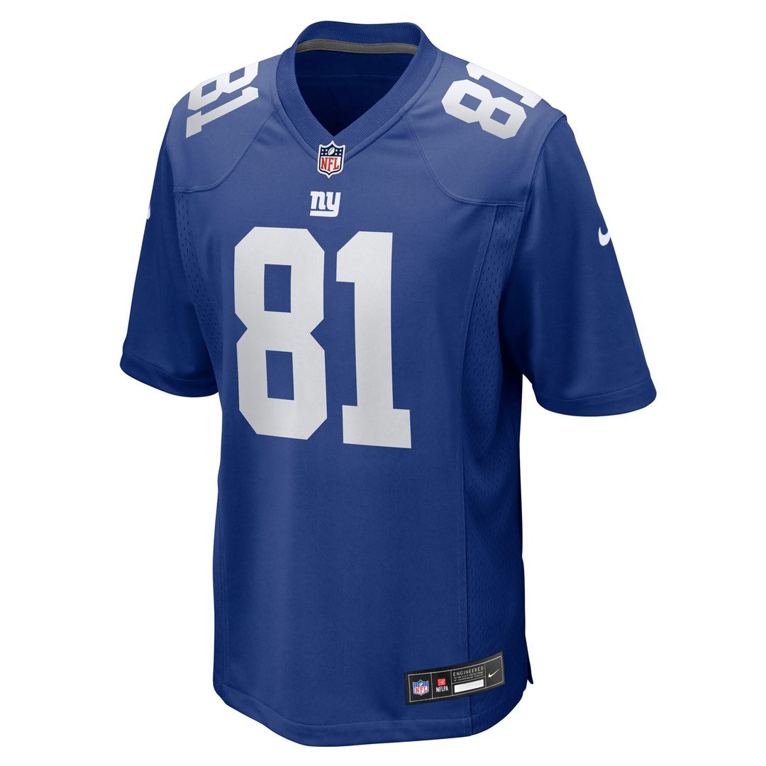 Beaux Collins New York Giants Nike Team Game Jersey - Royal Official NFL Team Apparel Football Fan Gear