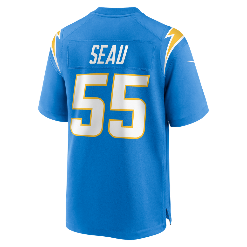 Junior Seau Los Angeles Chargers Nike Game Retired Player Jersey - Powder Blue Official NFL Team Apparel Football Fan Gear