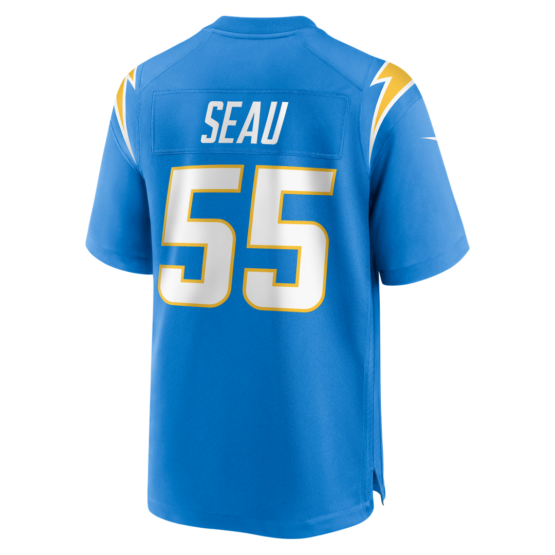 Junior Seau Los Angeles Chargers Nike Game Retired Player Jersey - Powder Blue Official NFL Team Apparel Football Fan Gear