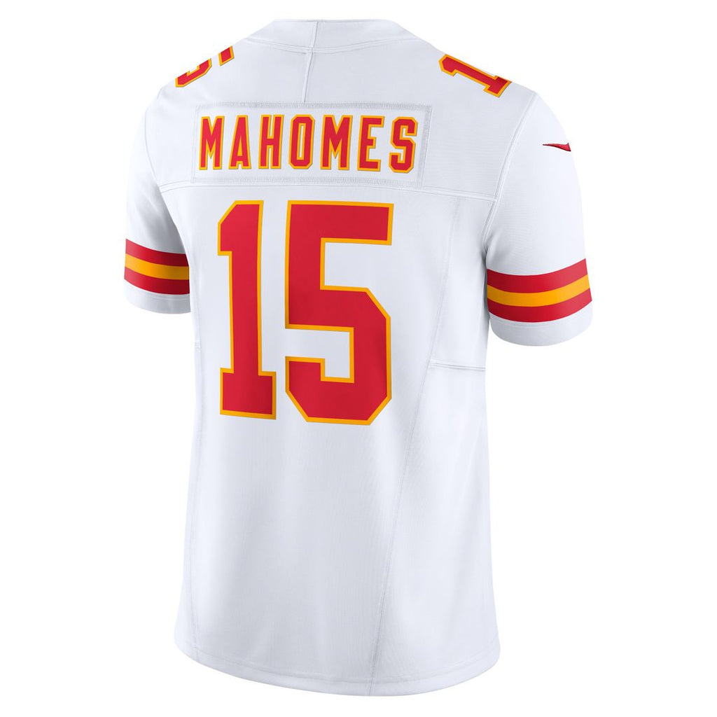 Patrick Mahomes Kansas City Chiefs Nike Vapor F.U.S.E. Limited Jersey - White Official NFL Team Apparel Football Fan Gear