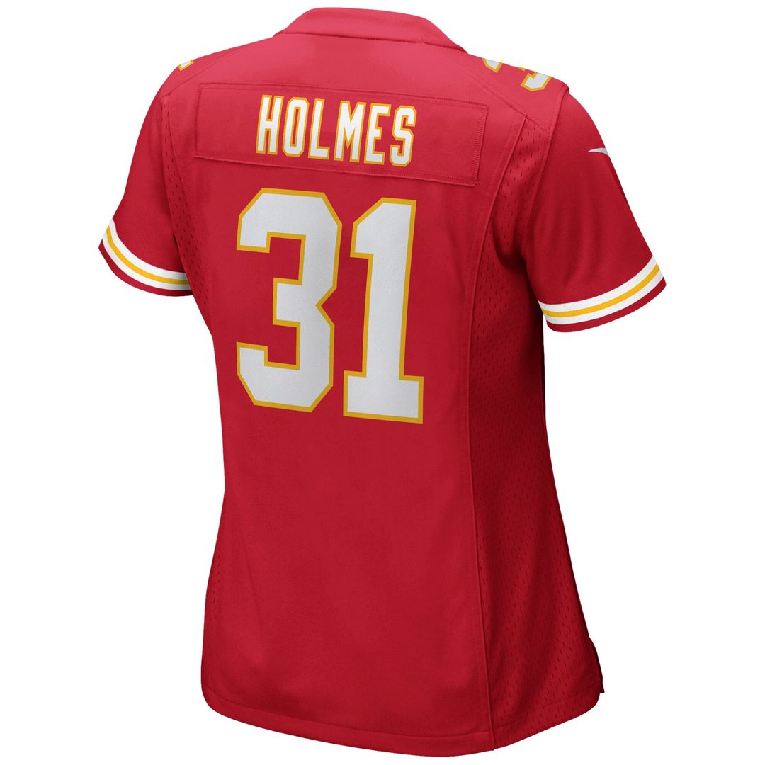 Priest Holmes Kansas City Chiefs Nike Women's Game Retired Player Jersey - Red Official NFL Team Apparel Football Fan Gear